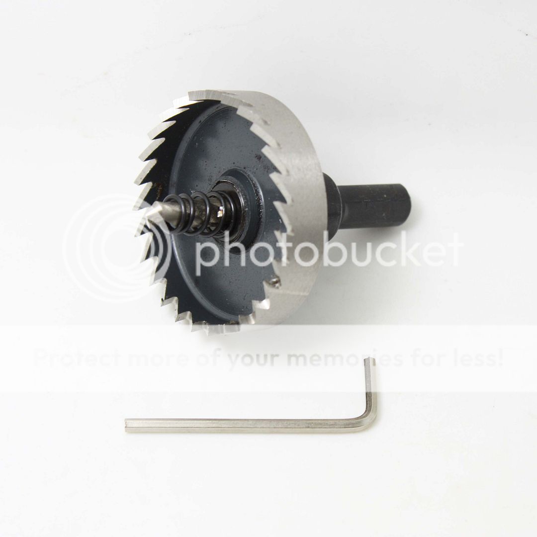 16mm 53mm HSS Metal Holesaw Drill Bit Hole Saw Stainless Steel Cutter